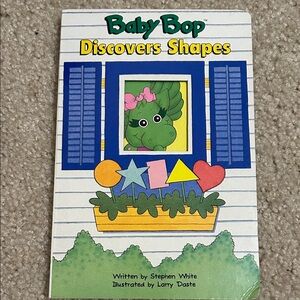 Vintage 1993 “Baby Bop Discovers Shapes” Book